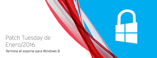 Patch Tuesday de Enero: Termina el soporte para Windows 8